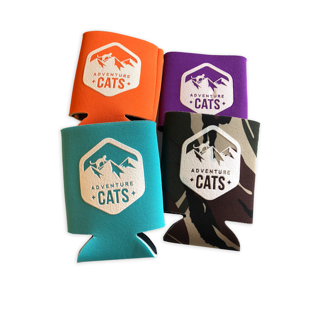 Adventure Cats Koozies