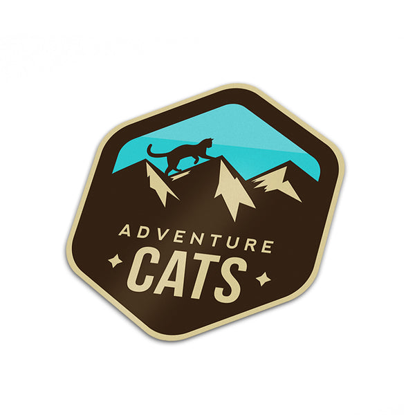 Adventure Cats Stickers