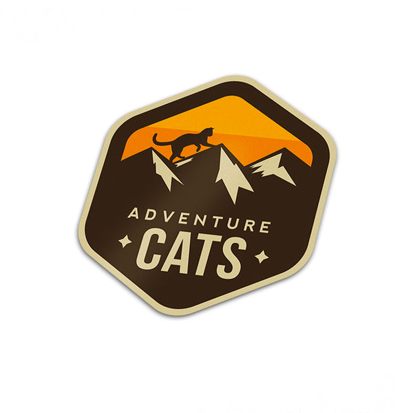Adventure Cats Stickers